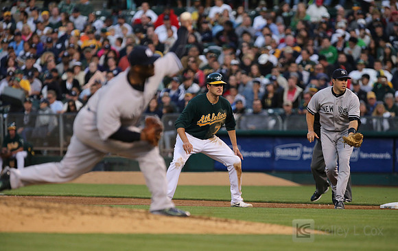 MLB: New York Yankees at Oakland Athletics