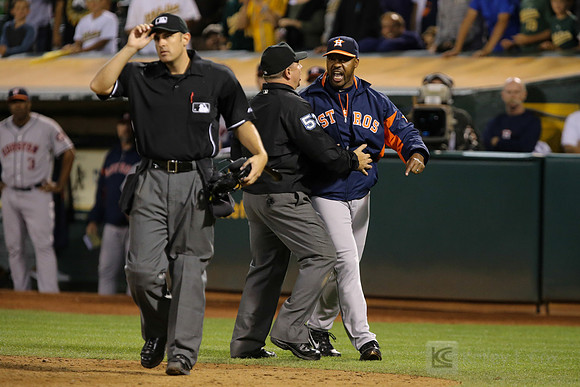 MLB: Houston Astros at Oakland Athletics