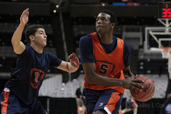 NCAA Basketball: NCAA Tournament-Syracuse Practice