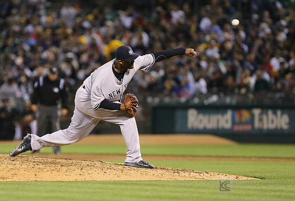 MLB: New York Yankees at Oakland Athletics