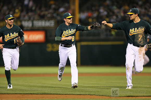 MLB: New York Yankees at Oakland Athletics