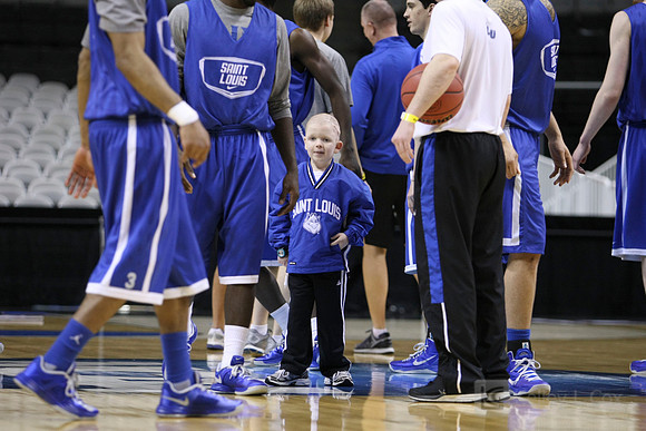 NCAA Basketball: NCAA Tournament-Saint Louis Practice
