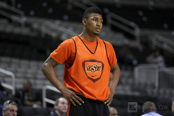 NCAA Basketball: NCAA Tournament-Oklahoma State Practice