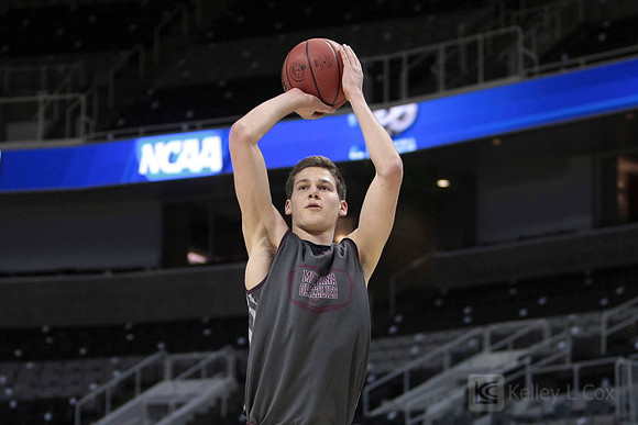 NCAA Basketball: NCAA Tournament-Montana Practice