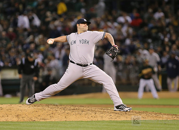 MLB: New York Yankees at Oakland Athletics