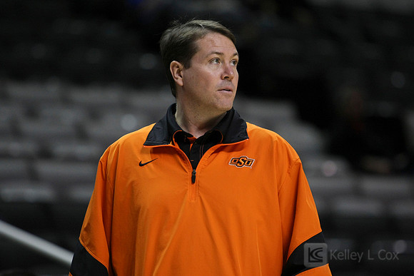 NCAA Basketball: NCAA Tournament-Oklahoma State Practice