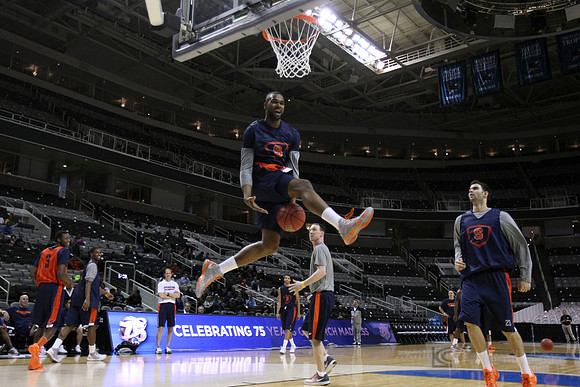 NCAA Basketball: NCAA Tournament-Syracuse Practice