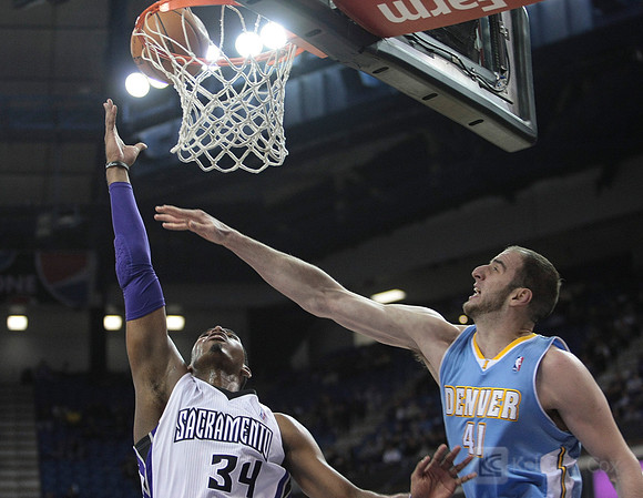NBA: Denver Nuggets at Sacramento Kings