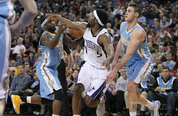 NBA: Denver Nuggets at Sacramento Kings