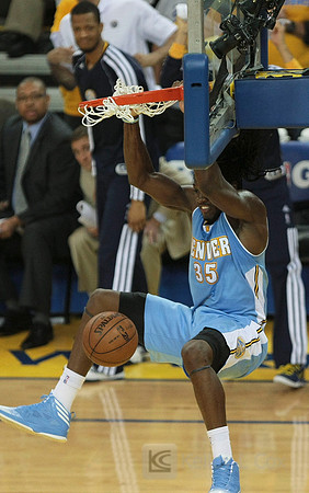 NBA: Playoffs-Denver Nuggets at Golden State Warriors