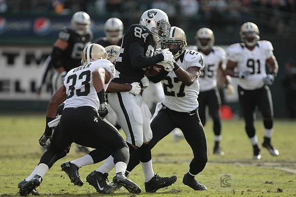 NFL: New Orleans Saints at Oakland Raiders