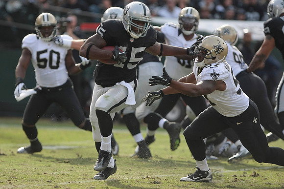 NFL: New Orleans Saints at Oakland Raiders