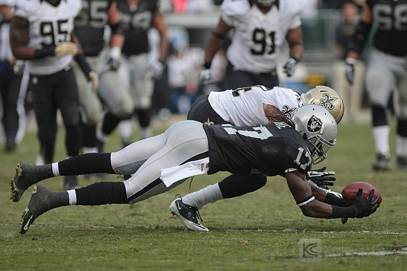 NFL: New Orleans Saints at Oakland Raiders