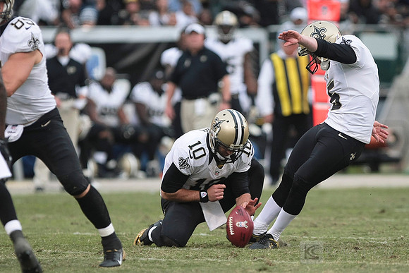 NFL: New Orleans Saints at Oakland Raiders