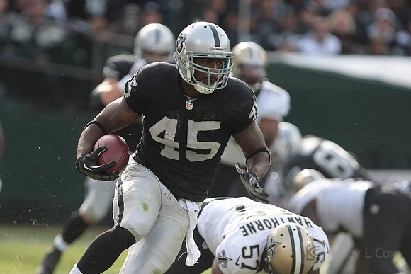 NFL: New Orleans Saints at Oakland Raiders