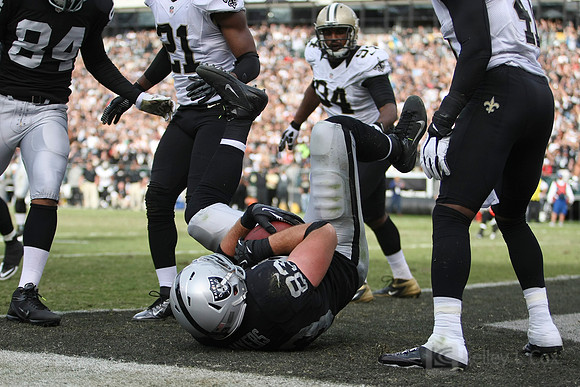 NFL: New Orleans Saints at Oakland Raiders