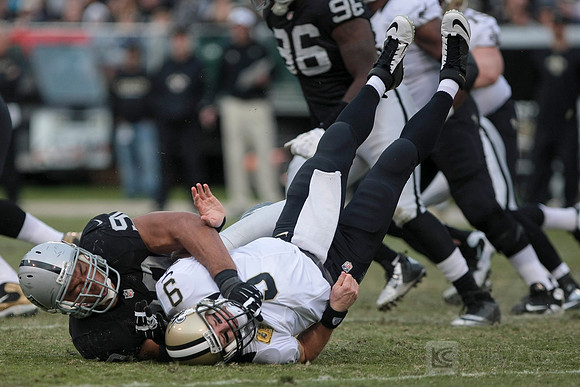 NFL: New Orleans Saints at Oakland Raiders