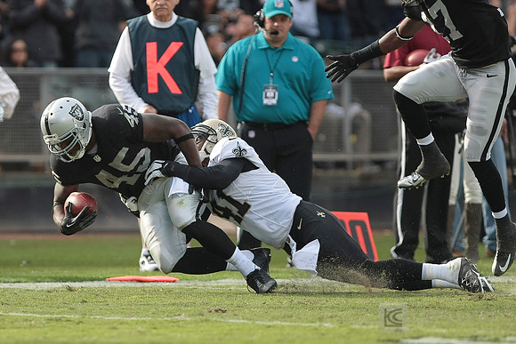 NFL: New Orleans Saints at Oakland Raiders