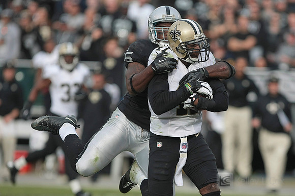 NFL: New Orleans Saints at Oakland Raiders