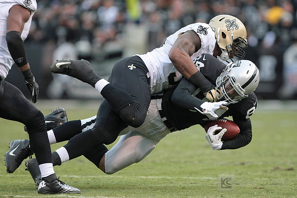 NFL: New Orleans Saints at Oakland Raiders