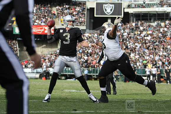 NFL: New Orleans Saints at Oakland Raiders