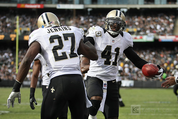NFL: New Orleans Saints at Oakland Raiders