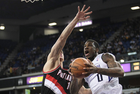 NBA: Portland Trail Blazers at Sacramento Kings