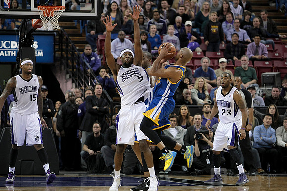 NBA: Golden State Warriors at Sacramento Kings