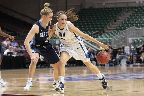 NCAA Women's Basketball: West Coast Conference Tournament-Brigham Young vs San Diego