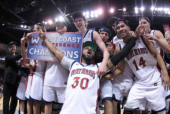 NCAA Basketball: West Coast Conference Tournament-Saint Mary's vs Gonzaga