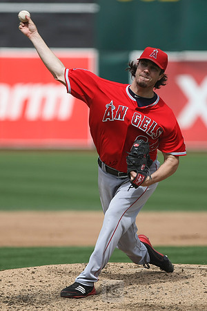 MLB: Los Angeles Angels at Oakland Athletics