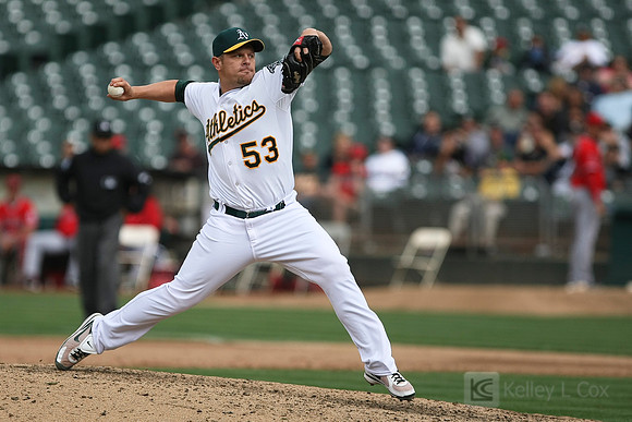 MLB: Los Angeles Angels at Oakland Athletics