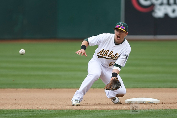 MLB: Los Angeles Angels at Oakland Athletics