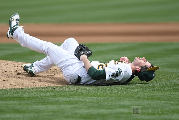 MLB: Los Angeles Angels at Oakland Athletics