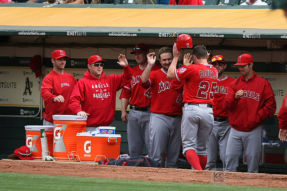 MLB: Los Angeles Angels at Oakland Athletics