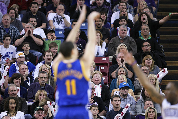 NBA: Golden State Warriors at Sacramento Kings