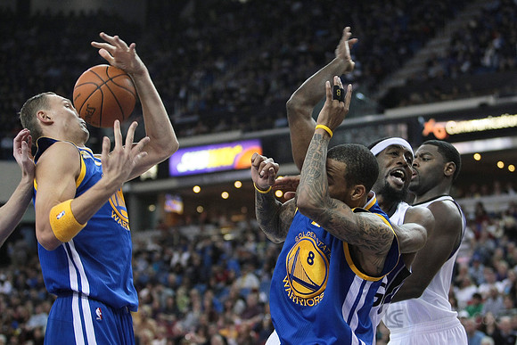 NBA: Golden State Warriors at Sacramento Kings