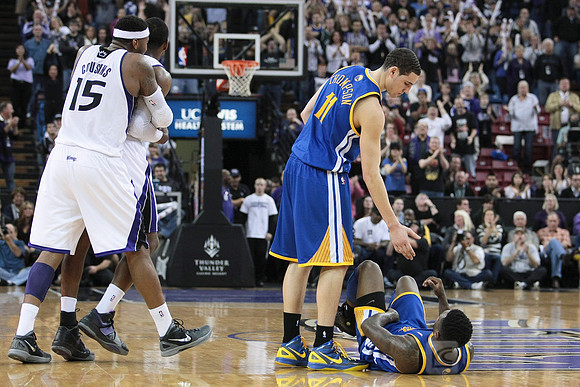 NBA: Golden State Warriors at Sacramento Kings