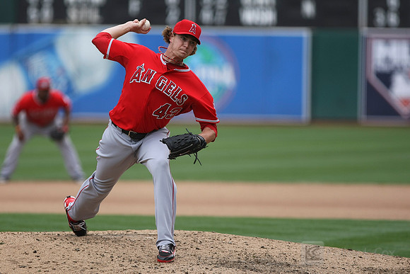 MLB: Los Angeles Angels at Oakland Athletics