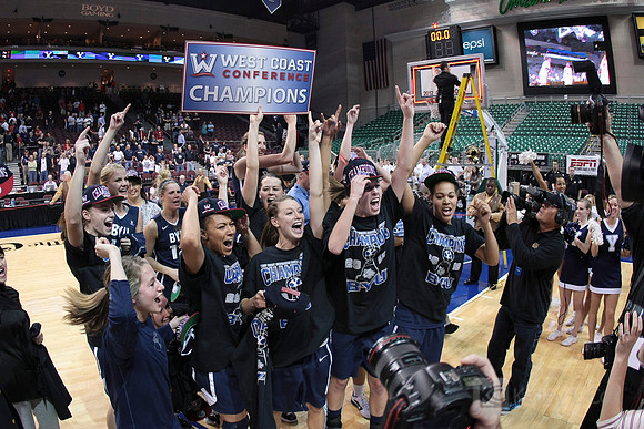NCAA Women's Basketball: West Coast Conference Tournament-Gonzaga vs Brigham Young