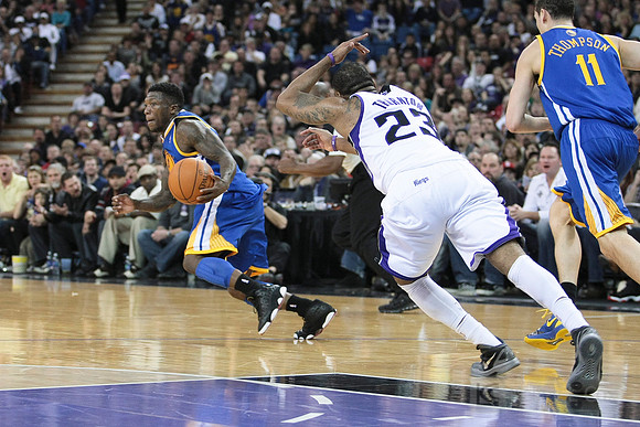 NBA: Golden State Warriors at Sacramento Kings