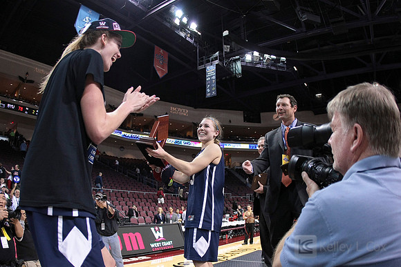 NCAA Women's Basketball: West Coast Conference Tournament-Gonzaga vs Brigham Young