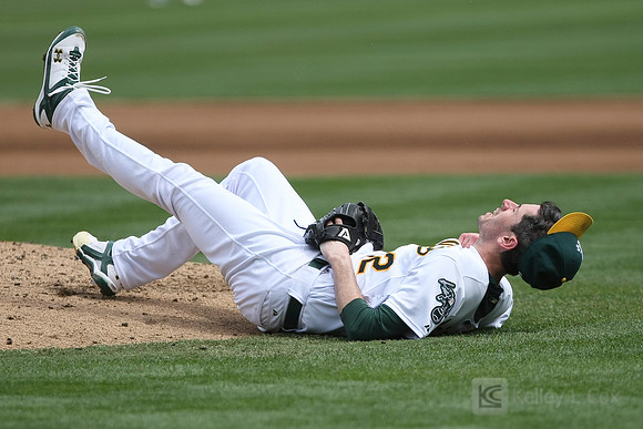 MLB: Los Angeles Angels at Oakland Athletics