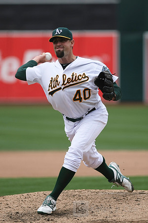 MLB: Los Angeles Angels at Oakland Athletics