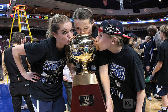 NCAA Women's Basketball: West Coast Conference Tournament-Gonzaga vs Brigham Young