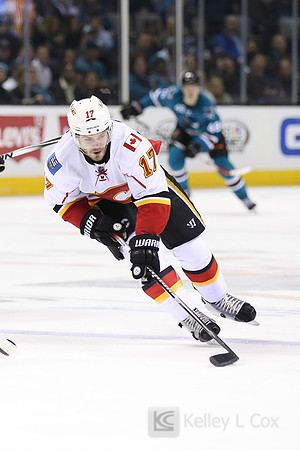 NHL: Calgary Flames at San Jose Sharks