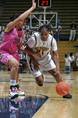 Cal Women's Basketball vs Oregon