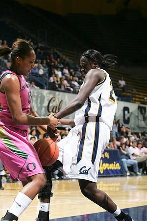 Cal Women's Basketball vs Oregon