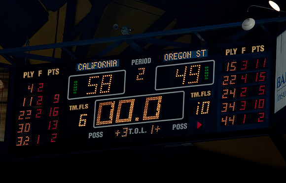 Cal Women's Basketball vs OSU