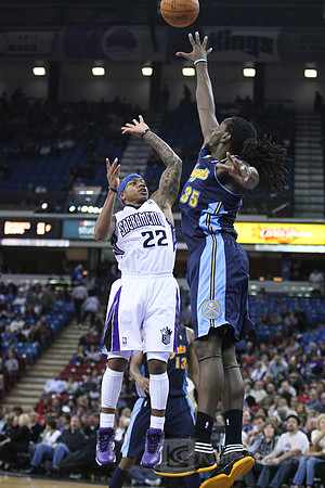 NBA: Denver Nuggets at Sacramento Kings